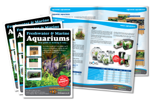 Freshwater & Marine Aquarium Brochure Design 2013