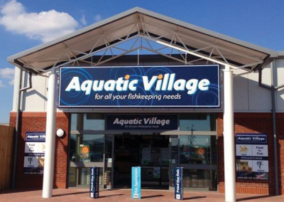 Juice Factory | Aquatic Village | Storefront Signage Design