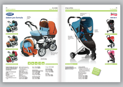Mothercare Catalogue Design