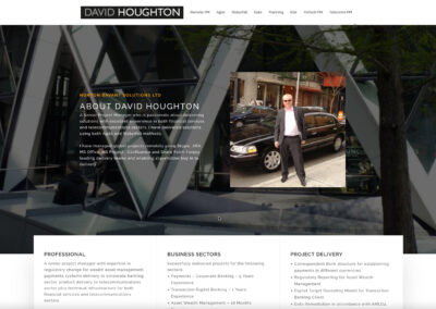 David Houghton Project Manager Website Design