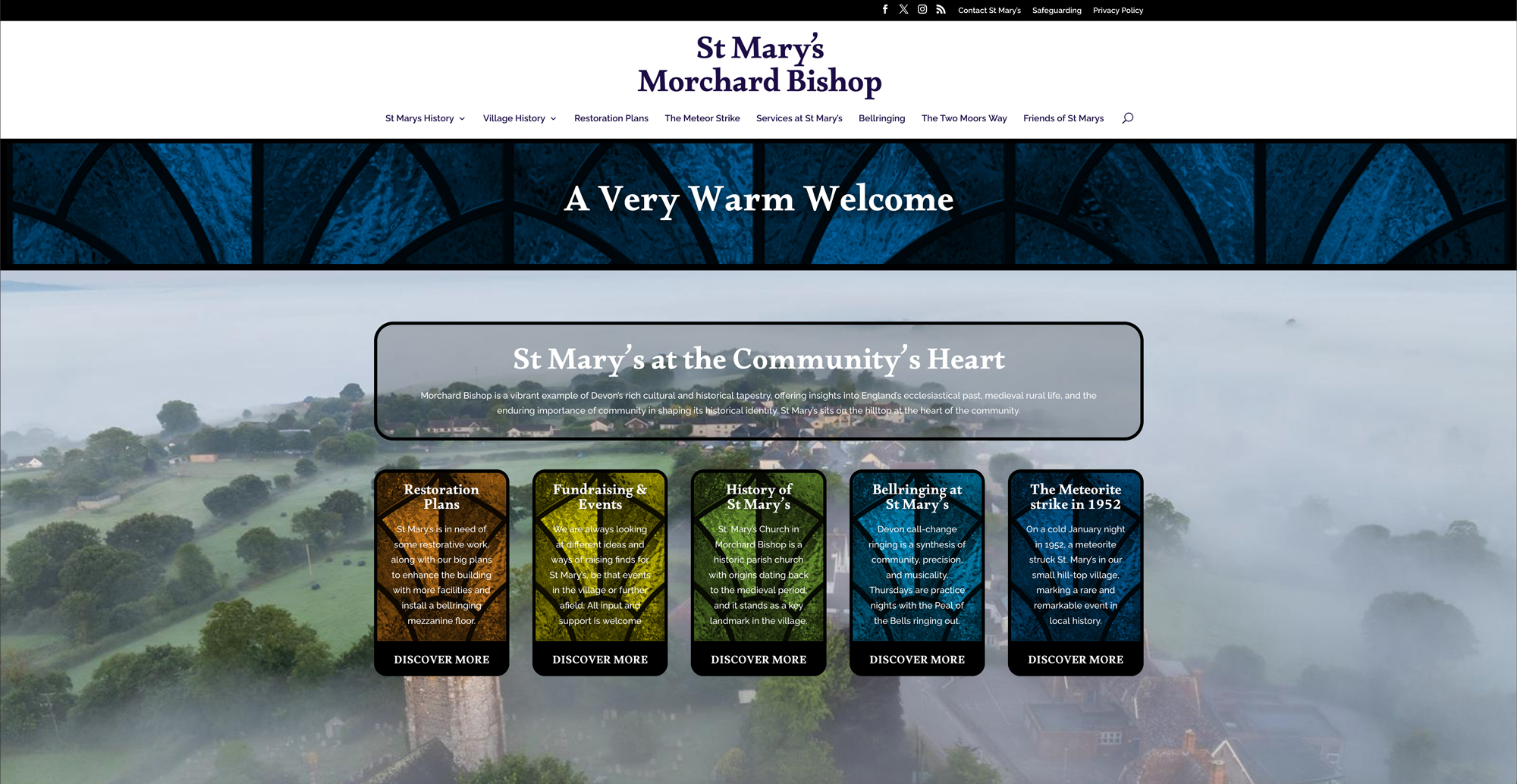 St Marys Morchard Bishop Website Design St Marys Morchard Bishop Website Design