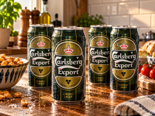 Carlsberg Export Packaging Design & Brand Identity