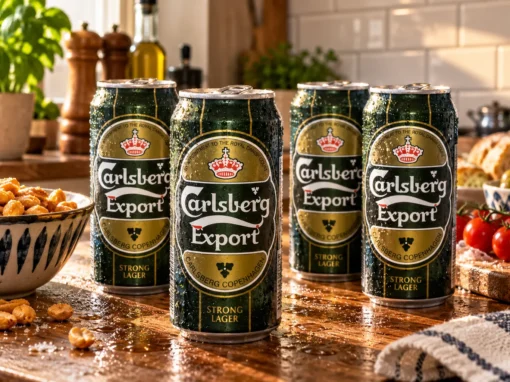 Carlsberg Export Packaging Design & Brand Identity