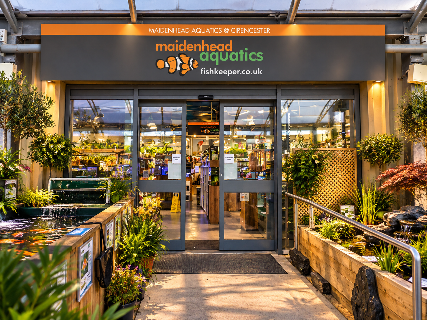 Juice Factory | Aquatic Village | Storefront Signage Design